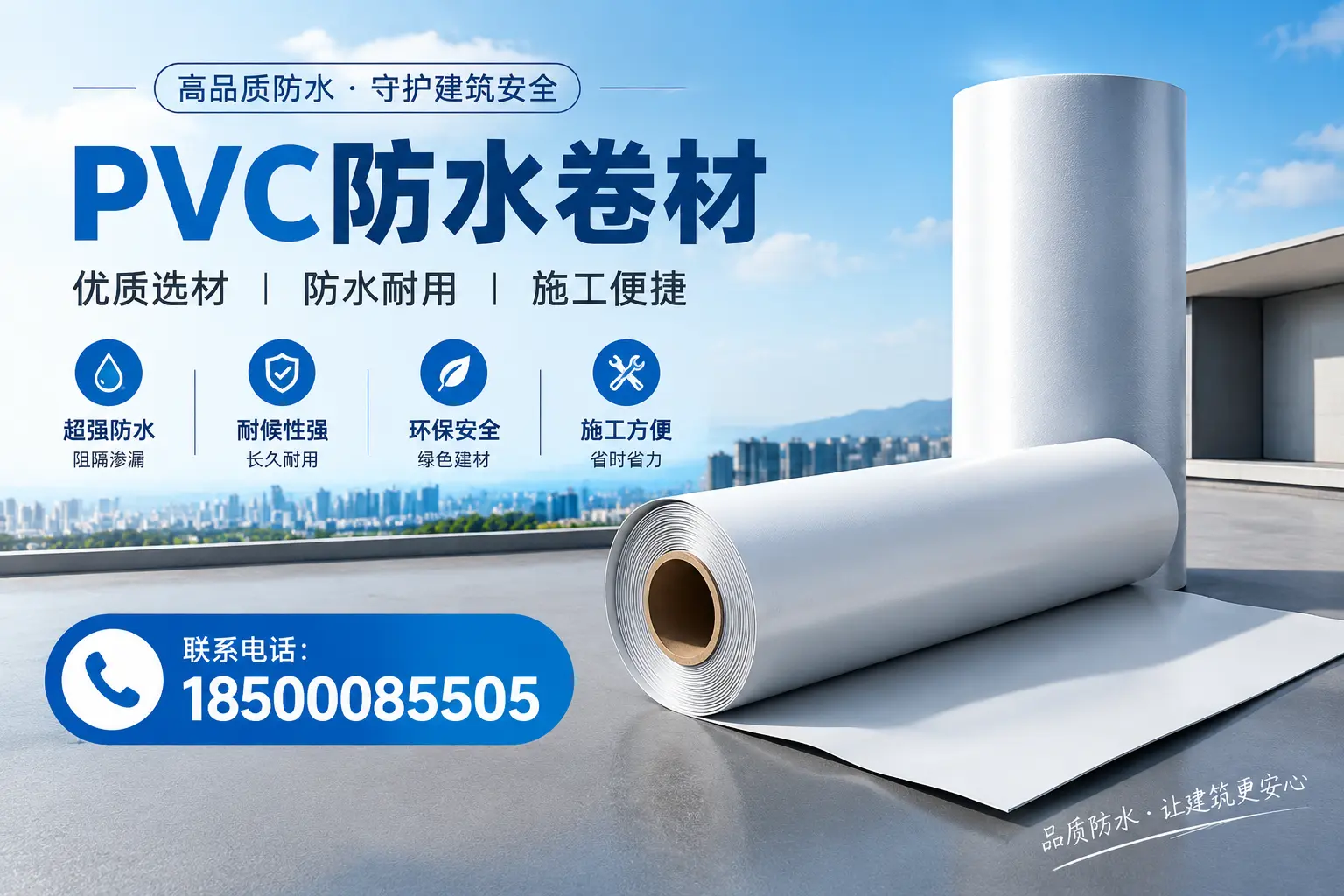 如何评估PVC防水卷材的性价比？白城消费者必读